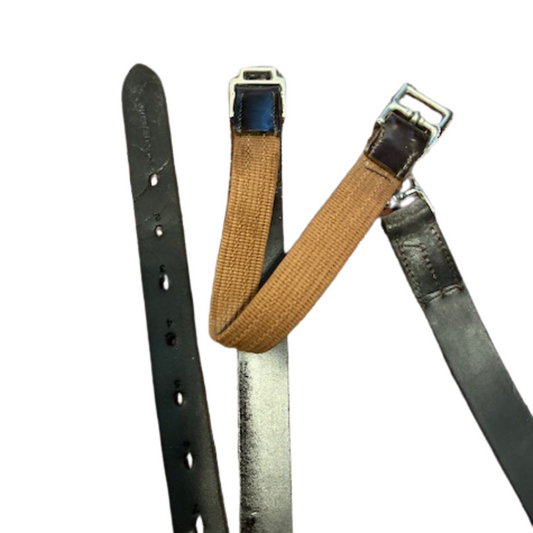 Stirrup Leathers with Extenders || 1 1/4" x 56 1/2" ONLY