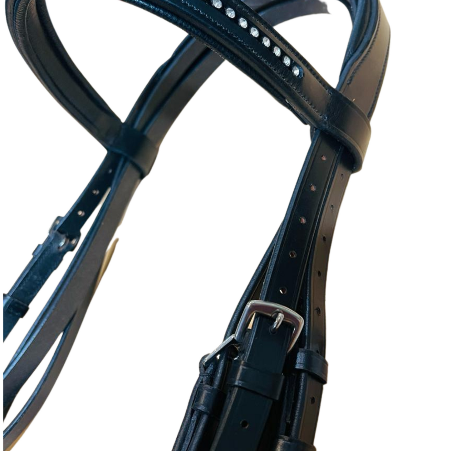 Red Barn || Salute Double Bridle || Horse Size ONLY