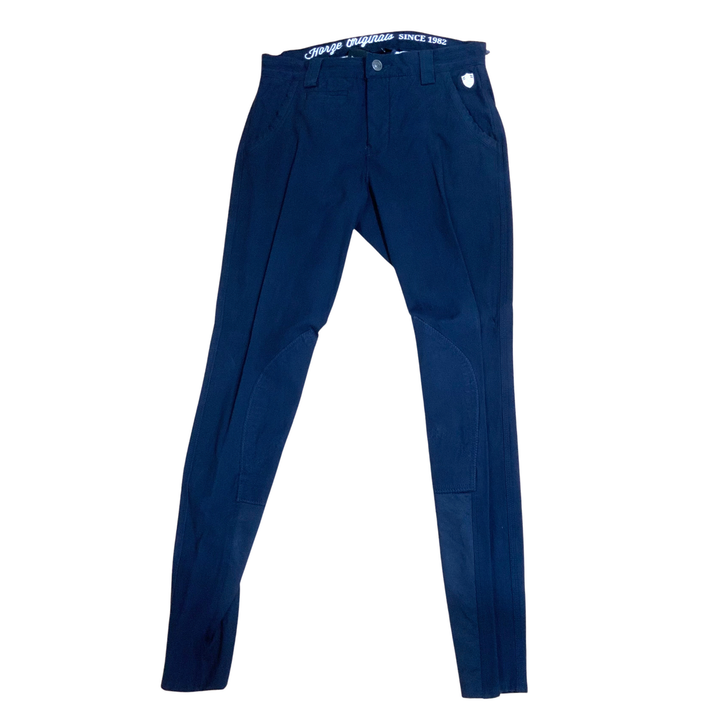 Laura's Loft || Carlos Men's Knee Patch Breeches || Navy Size 30 ONLY