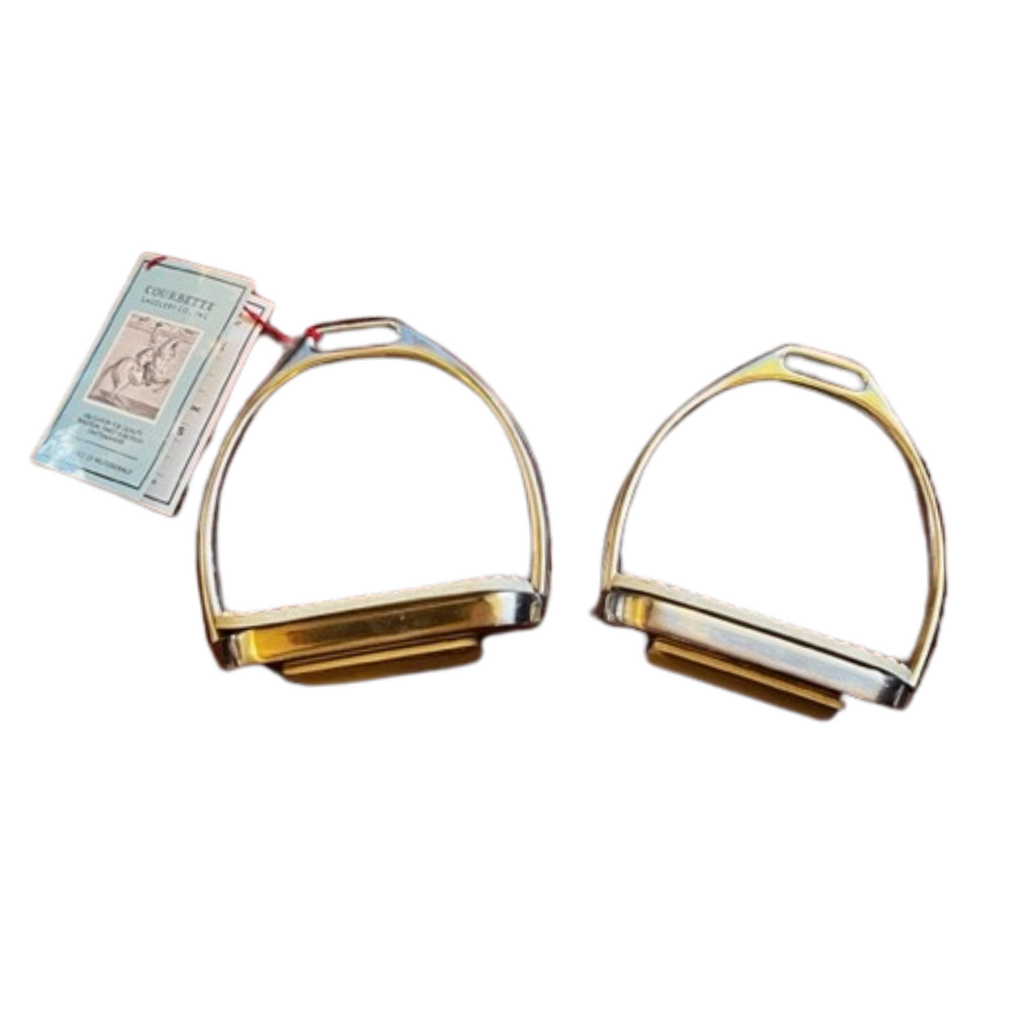 Bell Shaped Stirrup Irons || SIZE 4 1/4 ONLY