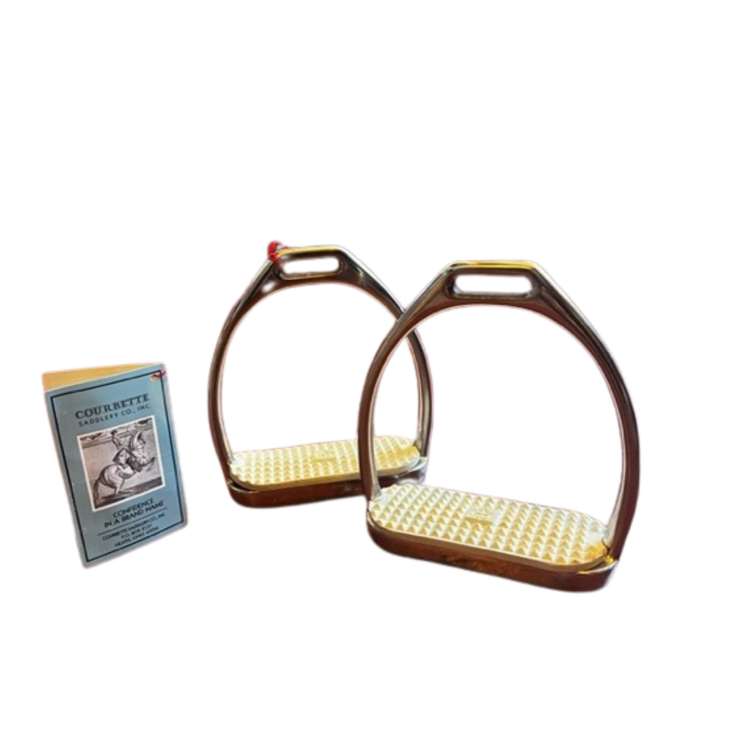 Bell Shaped Stirrup Irons || SIZE 4 1/4 ONLY