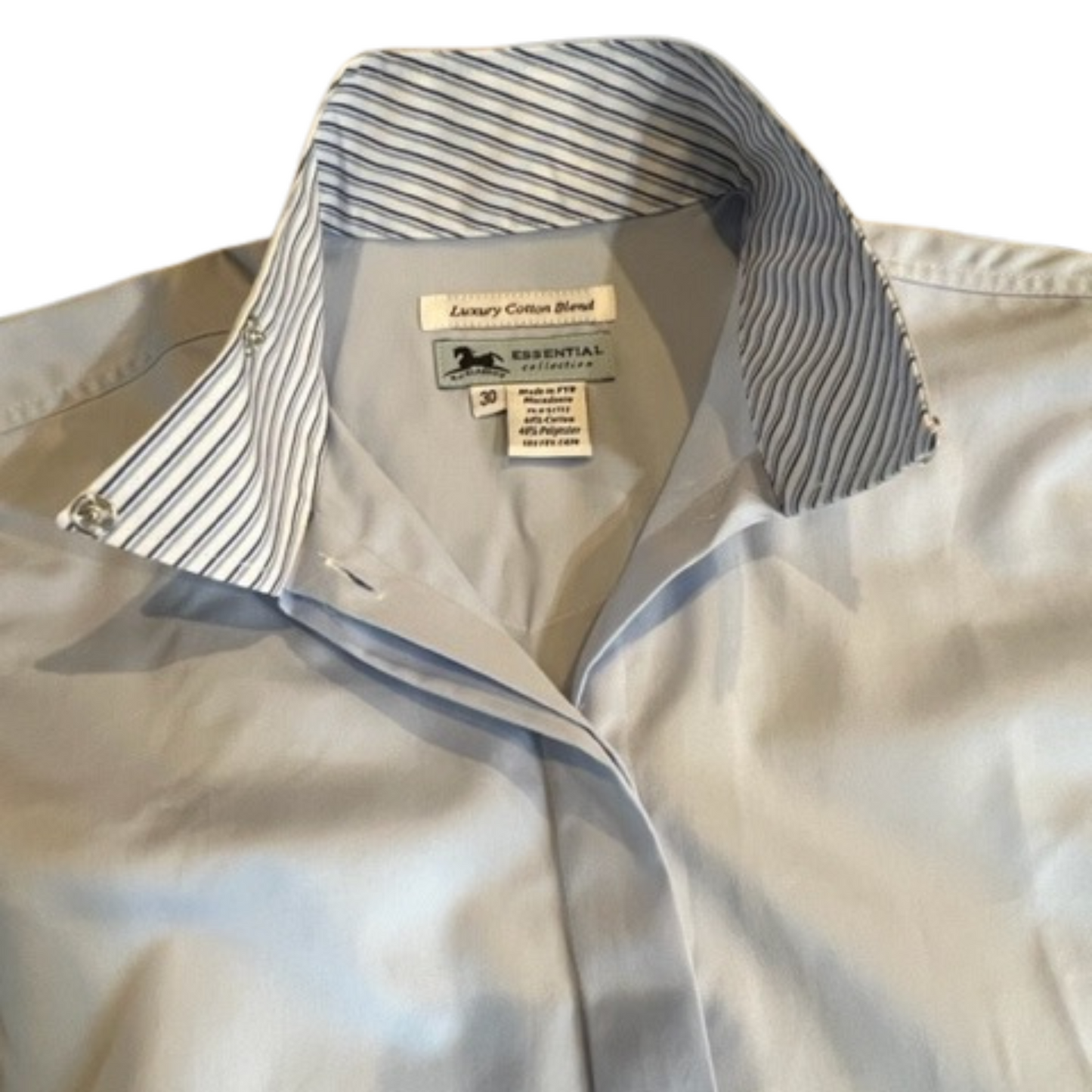 Prix Angel Luxury Cotton Blend Show Shirts || Pastel Blue || LIMITED SIZES