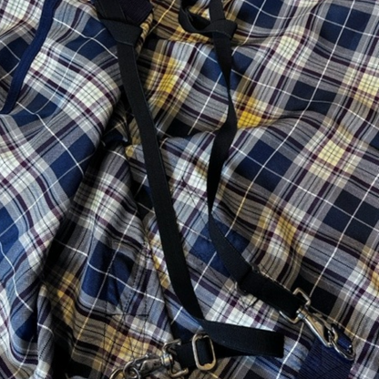 Plaid Stable Sheet || Size 63 ONLY