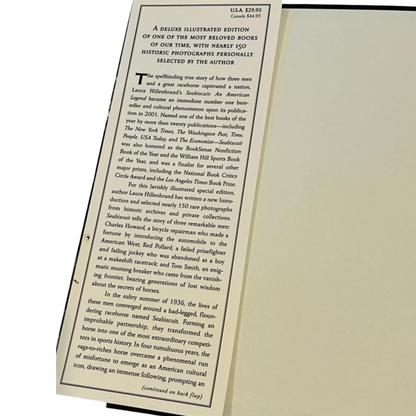 Seabiscuit || Special Illustrated Collector's Edition By Laura Hillenbrand