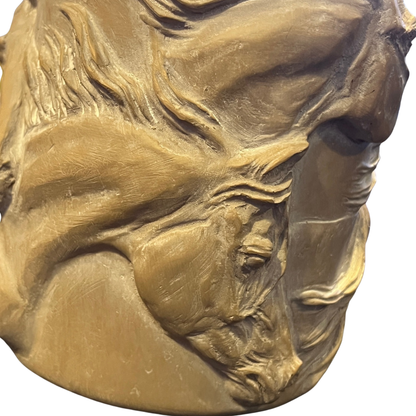 Horse Pot Sculpture