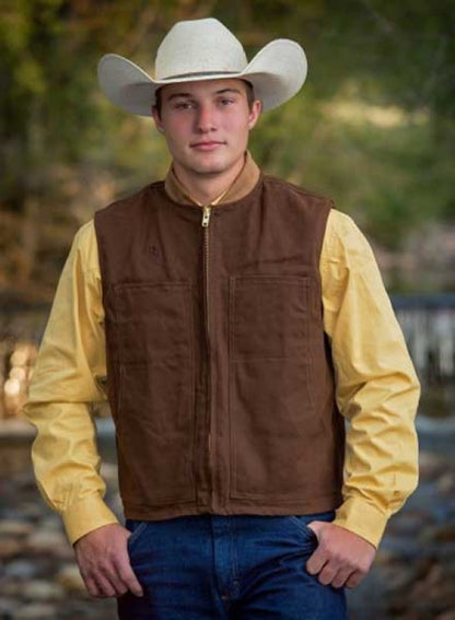 Men's Dillon Waxed Canvas Vest