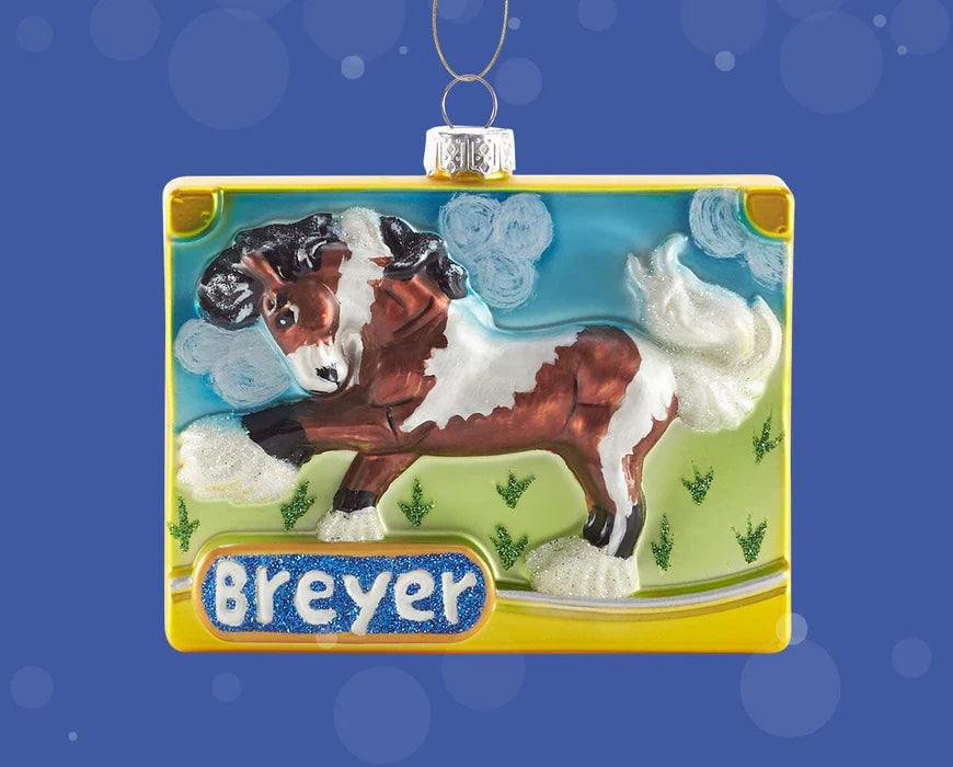 Breyer Blown Glass Ornament