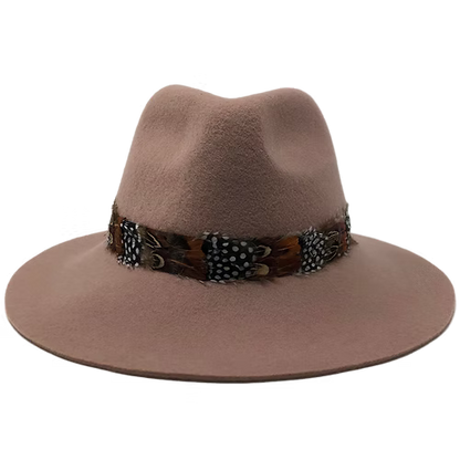 Feather Boho Hat