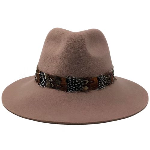 Feather Boho Hat