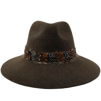 Feather Boho Hat