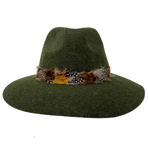 Feather Boho Hat