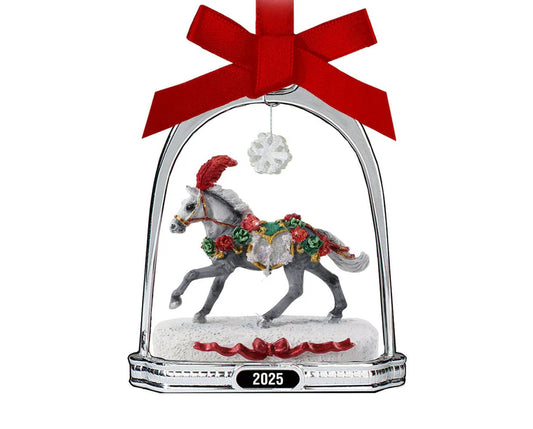 Christmas In Bloom || 2025 Stirrup Ornament