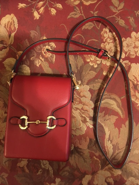 Crossbody Bag with Snaffle Bit Detail