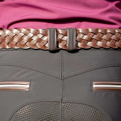 Equinavia Kari Braided Wide Leather Belt