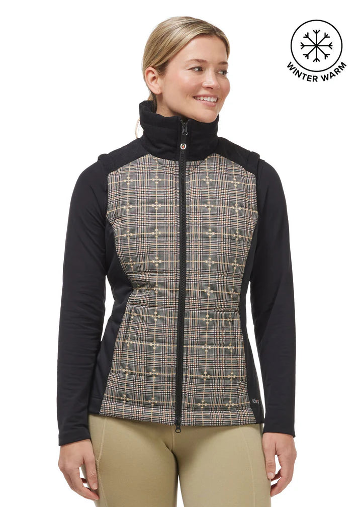 Bits of Plaid Quilted Riding Vest ~ 30% OFF ~ Reg. $109
