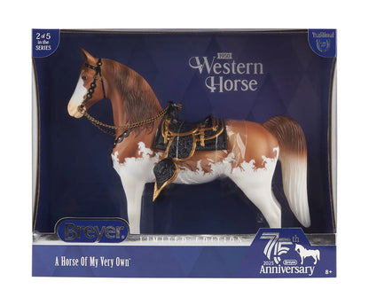 75TH Anniversary Breyer Western Horse