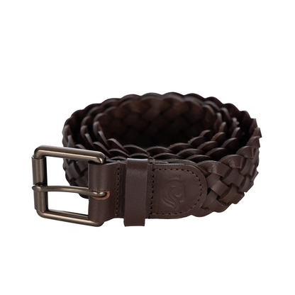 Equinavia Kari Braided Wide Leather Belt